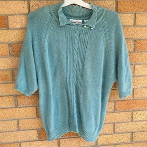 Amanda Scott | Blue Sweater | Size 40